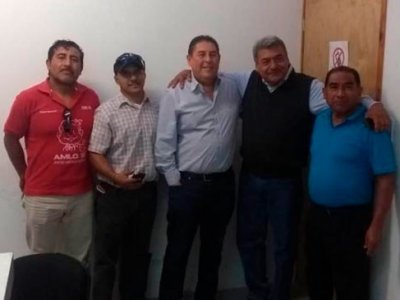 Reunión con transportistas